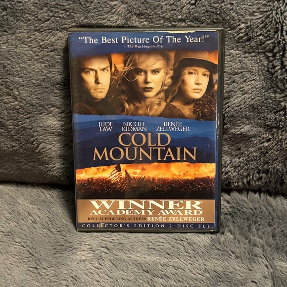 Collector's Edition 2-Disc Set DVD Of The Cold Mountain Jude Law Best Picture - Picture 1 of 4